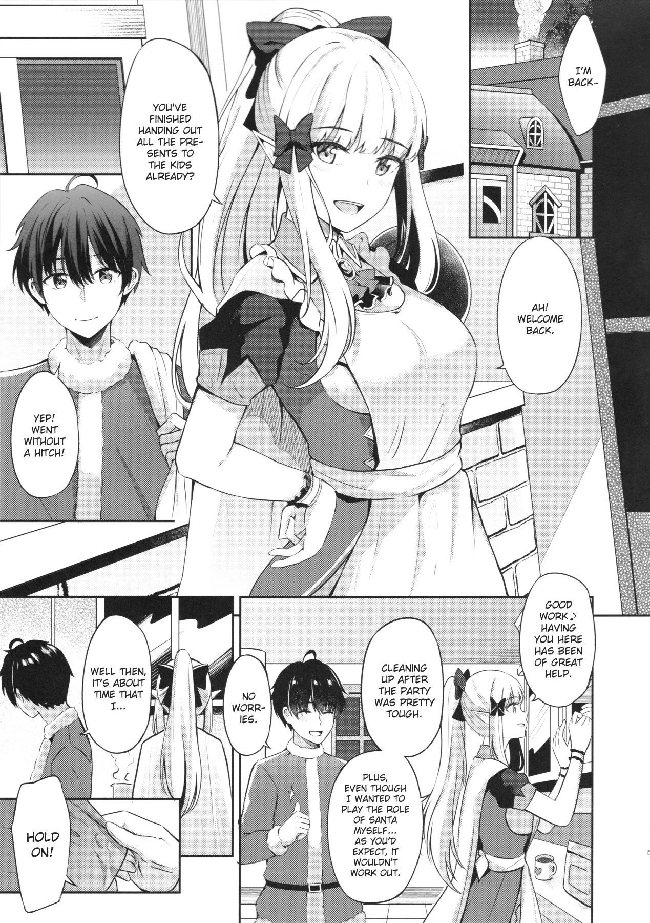 Hentai Manga Comic-Saren's Blissful Dream-Read-4